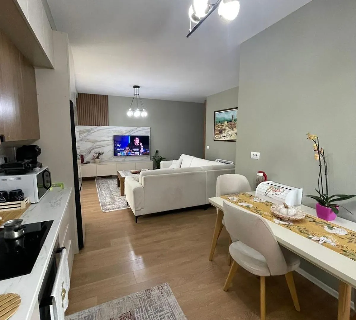 Garden Building Luxury Apartment 티라나